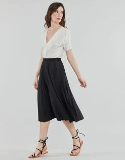 Esprit CLT wrap tshirt T-shirts & Polos Couleur Blanc -Esprit Soldes Boutique 21238038 500 C