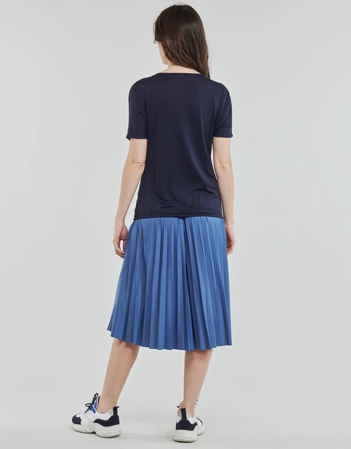 Esprit CLT wrap tshirt T-shirts & Polos Couleur Marine 6 Esprit CLT wrap tshirt T-shirts & Polos Couleur Marine – Image 4