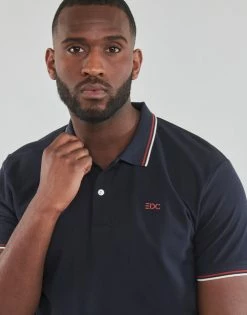 Esprit BCI F tip po T-shirts & Polos Couleur Marine -Esprit Soldes Boutique 21238042 500 E