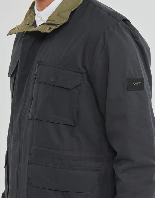 Esprit OCS/RCS FieldJ Vestes Couleur Noir 6 Esprit OCS/RCS FieldJ Vestes Couleur Noir – Image 4