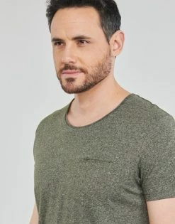 Esprit BCI N rcycl grn T-shirts & Polos Couleur Kaki -Esprit Soldes Boutique 21238046 500 E