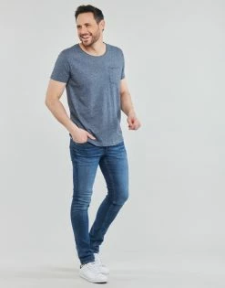 Esprit BCI N rcycl grn T-shirts & Polos Couleur Bleu -Esprit Soldes Boutique 21238047 500 C