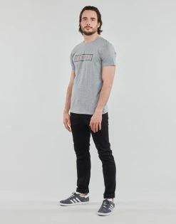 Esprit BCI N cn aw ss T-shirts & Polos Couleur Gris -Esprit Soldes Boutique 21238059 500 C