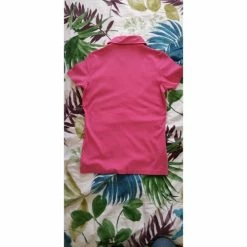 Esprit Polo uni rose T-shirts & Polos Couleur Rose -Esprit Soldes Boutique 21762496 500 C