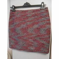 Jupe chinée rouge et gris Esprit T 38 Jupes Couleur Multicolore