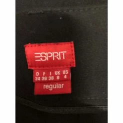 Esprit Pantalons Couleur Noir -Esprit Soldes Boutique 22162349 500 C