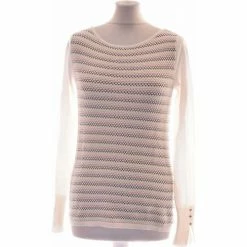 Esprit Pull Femme 36 - T1 - S Pulls & Gilets Couleur Blanc