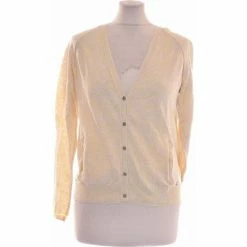 Esprit Gilet Femme 40 - T3 - L Pulls & Gilets Couleur Gris