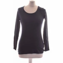 Esprit Top Manches Longues 34 - T0 - Xs Tops / Blouses Couleur Bleu