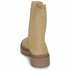 Esprit 082EK1W332 Bottines / Boots Couleur Beige -Esprit Soldes Boutique 22576919 500 E