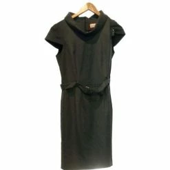 Esprit Robe Courte 40 - T3 - L Robes Couleur Gris