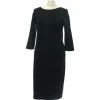 Esprit Robe Mi-longue 40 - T3 - L Robes Couleur Noir 2 Esprit Robe Mi-longue 40 - T3 - L Robes Couleur Noir -Esprit Soldes Boutique 22884172 500 A