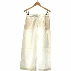 Esprit Pantalon Bootcut Femme 38 - T2 - M Pantalons Couleur Blanc