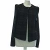 Esprit Veste Mi-saison 38 - T2 - M Vestes Couleur Noir 2 Esprit Veste Mi-saison 38 - T2 - M Vestes Couleur Noir -Esprit Soldes Boutique 23124040 500 A