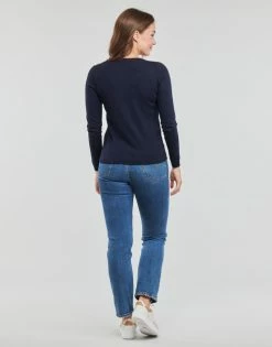 Esprit SUS VNECK SWEAT Pulls & Gilets Couleur NAVY -Esprit Soldes Boutique 23153588 500 D