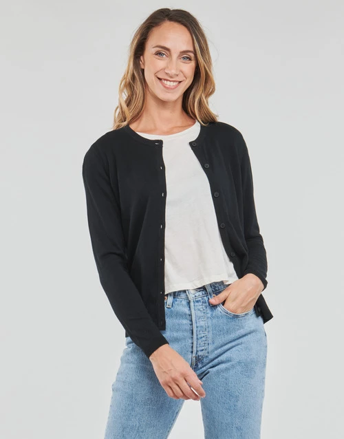 Esprit SUS CARDIGAN Pulls & Gilets Couleur BLACK 4 Esprit SUS CARDIGAN Pulls & Gilets Couleur BLACK – Image 2