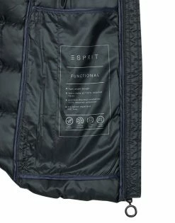 Esprit RCS TAPE JACKET Manteaux Couleur BLACK 13 Esprit RCS TAPE JACKET Manteaux Couleur BLACK -Esprit Soldes Boutique 23153591 500 G