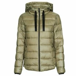 Esprit RCS TAPE JACKET Manteaux Couleur PALE KHAKI