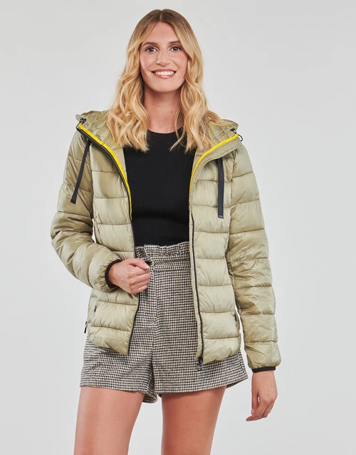 Esprit RCS TAPE JACKET Manteaux Couleur PALE KHAKI 4 Esprit RCS TAPE JACKET Manteaux Couleur PALE KHAKI – Image 2