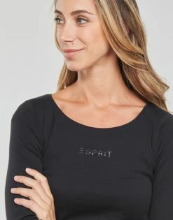 Esprit SUS LSLV SL T-shirts & Polos Couleur BLACK 9 Esprit SUS LSLV SL T-shirts & Polos Couleur BLACK -Esprit Soldes Boutique 23153599 500 E
