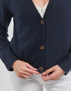 Esprit BUTTONED CARDIG Pulls & Gilets Couleur NAVY -Esprit Soldes Boutique 23153601 500 E