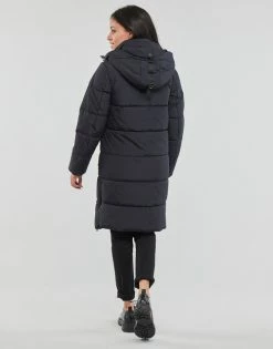 Esprit RCS LL SPORTY C Manteaux Couleur BLACK -Esprit Soldes Boutique 23153606 500 D