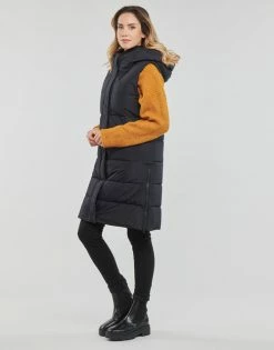 Esprit RCS LL RIB PF V Manteaux Couleur BLACK 10 Esprit RCS LL RIB PF V Manteaux Couleur BLACK -Esprit Soldes Boutique 23153608 500 C