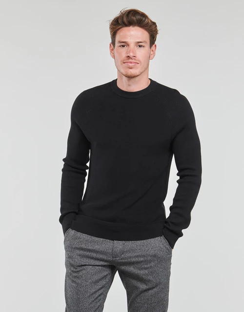 Esprit SUS STRUC CNK Pulls & Gilets Couleur BLACK 3 Esprit SUS STRUC CNK Pulls & Gilets Couleur BLACK