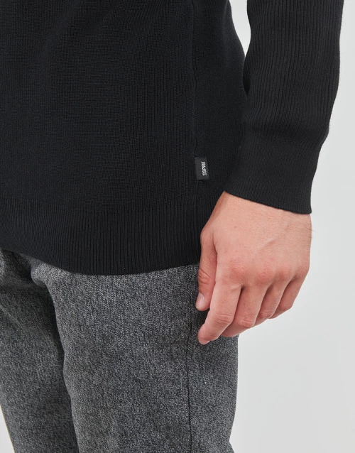 Esprit SUS STRUC CNK Pulls & Gilets Couleur BLACK 6 Esprit SUS STRUC CNK Pulls & Gilets Couleur BLACK – Image 4