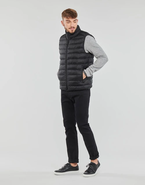 Esprit RCS N PUFFER V Manteaux Couleur BLACK 4 Esprit RCS N PUFFER V Manteaux Couleur BLACK – Image 2