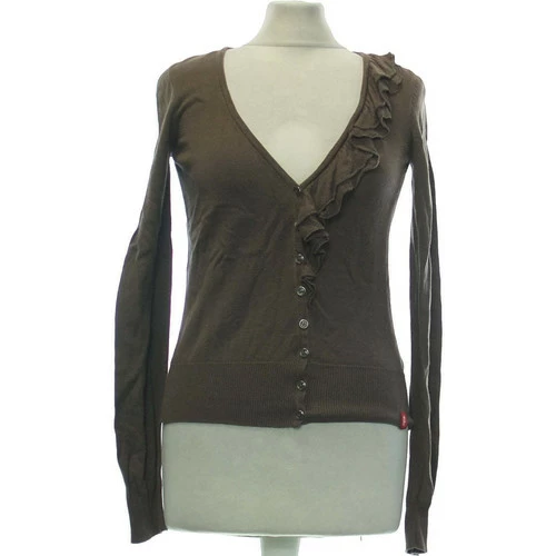 Esprit Gilet Femme 34 - T0 - Xs Pulls & Gilets Couleur Marron 3 Esprit Gilet Femme 34 - T0 - Xs Pulls & Gilets Couleur Marron