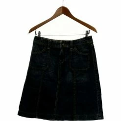 Esprit Jupe Mi Longue 36 - T1 - S Jupes Couleur Bleu