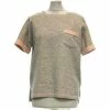 Esprit Top Manches Courtes 36 - T1 - S Tops / Blouses Couleur Gris -Esprit Soldes Boutique 23176615 500 A