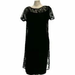 Esprit Robe Mi-longue 38 - T2 - M Robes Couleur Noir