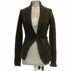 Esprit Gilet Femme 36 - T1 - S Pulls & Gilets Couleur Gris