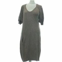 Esprit Robe Mi-longue 38 - T2 - M Robes Couleur Marron