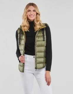 Esprit RCS TAPE VEST Manteaux Couleur DARK KHAKI 9 Esprit RCS TAPE VEST Manteaux Couleur DARK KHAKI -Esprit Soldes Boutique 23318351 500 B