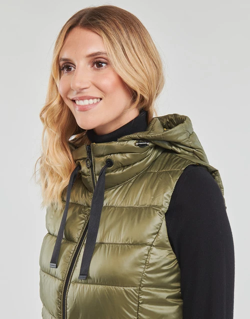 Esprit RCS TAPE VEST Manteaux Couleur DARK KHAKI 7 Esprit RCS TAPE VEST Manteaux Couleur DARK KHAKI – Image 5