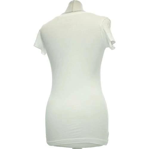 Esprit Top Manches Courtes 36 - T1 - S Tops / Blouses Couleur Blanc 4 Esprit Top Manches Courtes 36 - T1 - S Tops / Blouses Couleur Blanc – Image 2