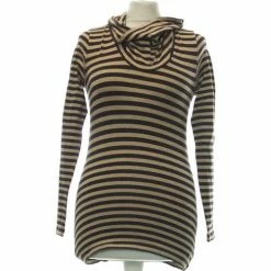 Esprit Top Manches Longues 36 - T1 - S Tops / Blouses Couleur Marron