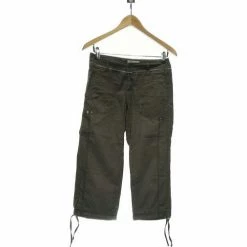 Esprit Pantacourt Femme 34 - T0 - Xs Pantalons Couleur Marron