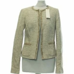 Esprit Veste Mi-saison 38 - T2 - M Vestes Couleur Beige