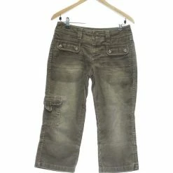 Esprit Pantacourt Femme 38 - T2 - M Pantalons Couleur Marron