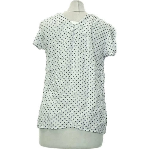 Esprit Top Manches Courtes 38 - T2 - M Tops / Blouses Couleur Bleu 4 Esprit Top Manches Courtes 38 - T2 - M Tops / Blouses Couleur Bleu – Image 2