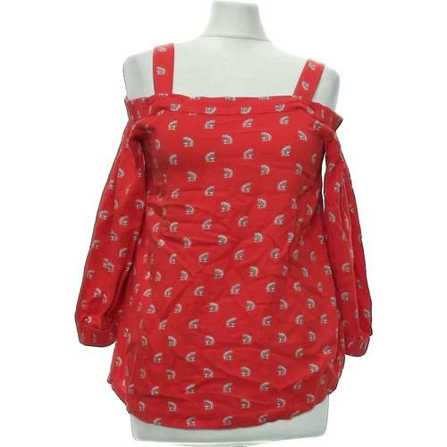 Esprit Top Manches Longues 34 - T0 - Xs Tops / Blouses Couleur Rouge 3 Esprit Top Manches Longues 34 - T0 - Xs Tops / Blouses Couleur Rouge