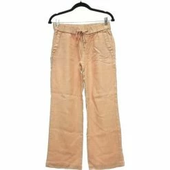 Esprit Pantalon Droit Femme 38 - T2 - M Pantalons Couleur Orange