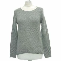 Esprit Pull Femme 36 - T1 - S Pulls & Gilets Couleur Gris