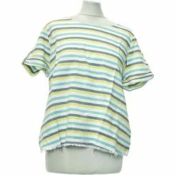 Esprit Top Manches Courtes 44 - T5 - Xl/xxl Tops / Blouses Couleur Blanc