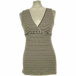 Esprit Débardeur 36 - T1 - S T-shirts & Polos Couleur Marron