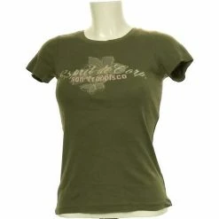 Esprit Top Manches Courtes 34 - T0 - Xs Tops / Blouses Couleur Vert